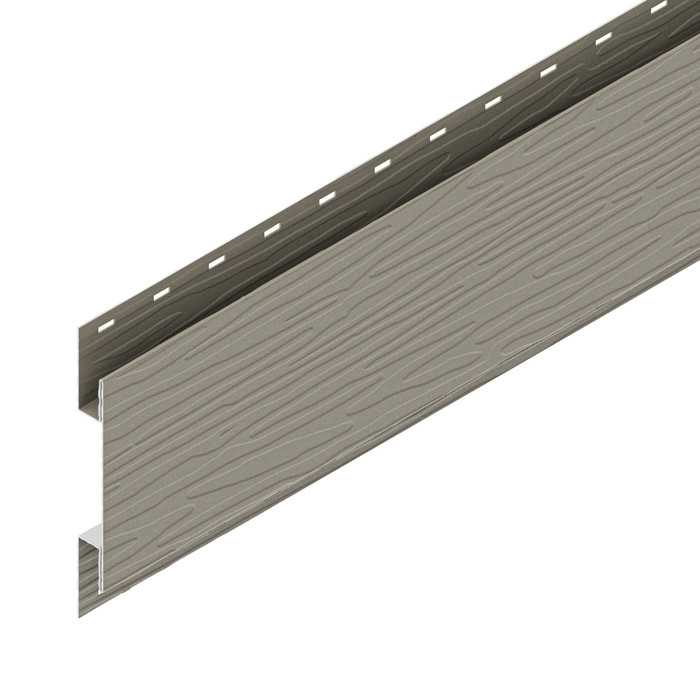 Стыковочный H-профиль Аквасистем 100мм фактурный Polyester 0,6mm (0,63mm с покрытием) Zn275 Серый мох матовый (RAL7003)